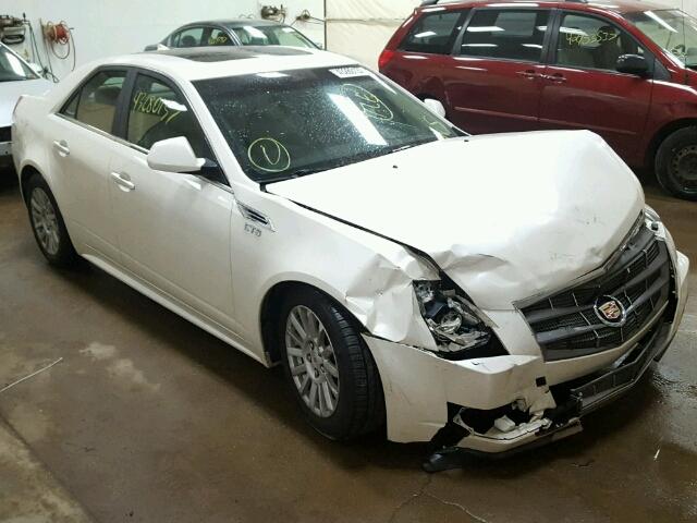 1G6DG5EG2A0116191 - 2010 CADILLAC CTS WHITE photo 1