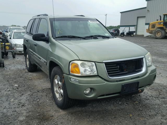 1GKDT13S142294924 - 2004 GMC ENVOY GREEN photo 1