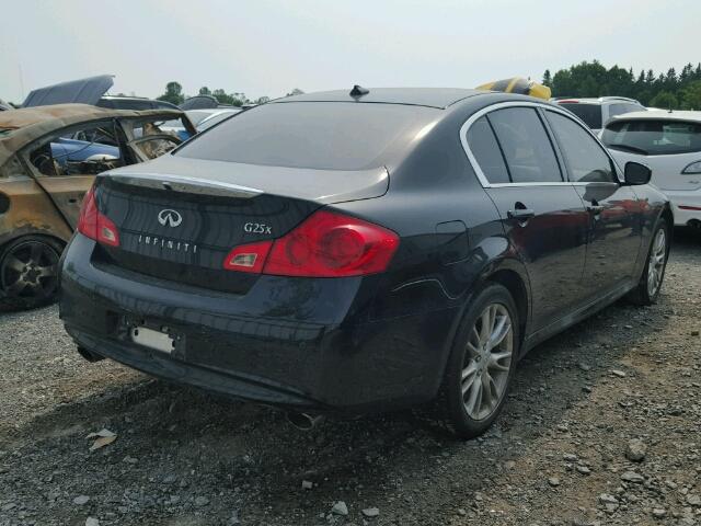 JN1DV6AR7BM652843 - 2011 INFINITI G25 BLACK photo 4