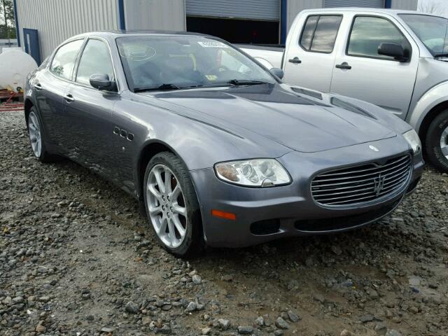 ZAMCE39A250017414 - 2005 MASERATI QUATTROPOR GRAY photo 1