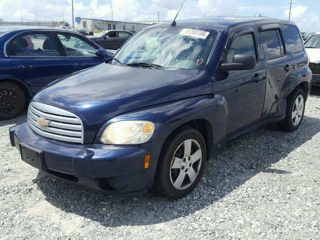 3GNDA13D98S556001 - 2008 CHEVROLET HHR LS Azul foto 2