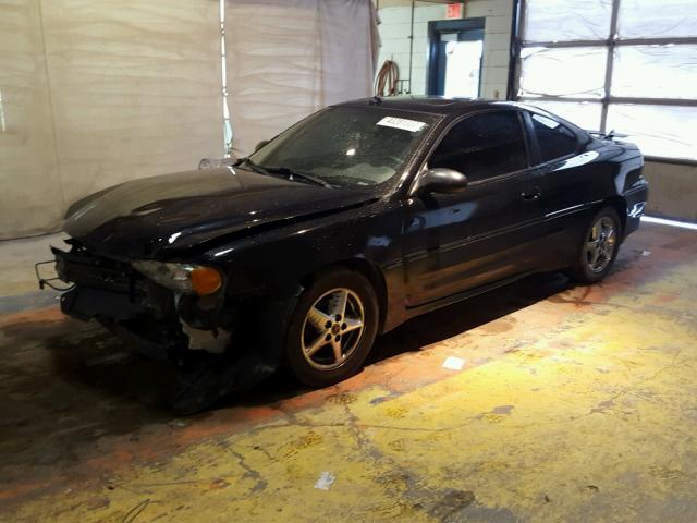 1G2NW12E04M682741 - 2004 PONTIAC GRAND AM BLACK photo 2