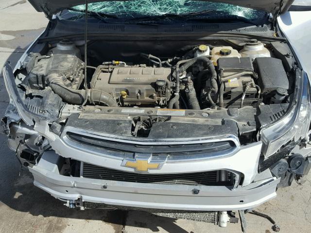 1G1PG5SBXF7103330 - 2015 CHEVROLET CRUZE SILVER photo 7