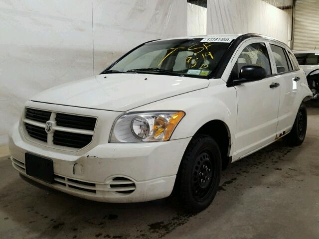 1B3HB28B78D679009 - 2008 DODGE CALIBER WHITE photo 2