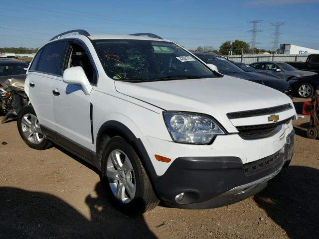 3GNAL2EKXDS534176 - 2013 CHEVROLET CAPTIVA LS WHITE photo 1