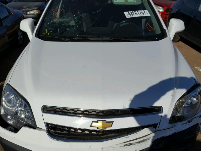 3GNAL2EKXDS534176 - 2013 CHEVROLET CAPTIVA LS 白色 照片 7