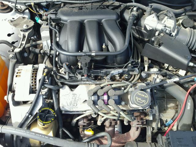 1FAFP53U75A239408 - 2005 FORD TAURUS SE WHITE photo 7