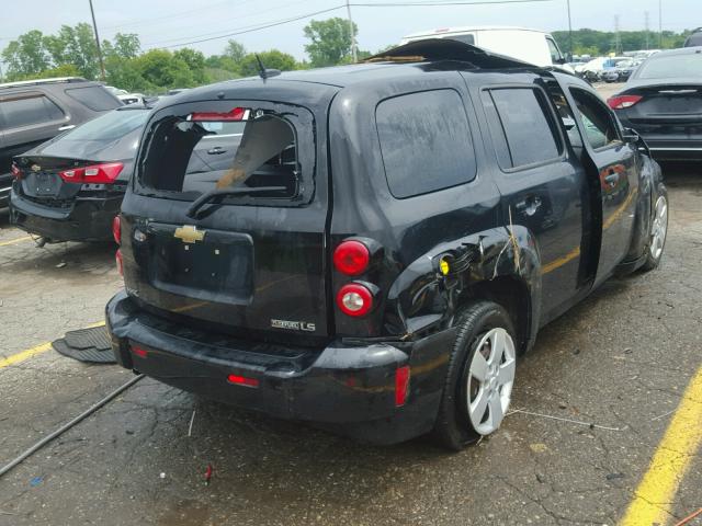 3GNCA13B99S501253 - 2009 CHEVROLET HHR LS Negro foto 4