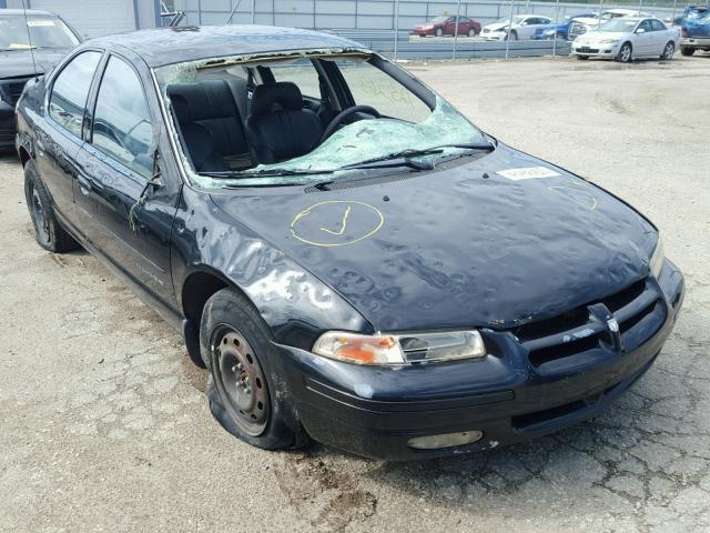 1B3EJ56H9YN108680 - 2000 DODGE STRATUS ES BLACK photo 1