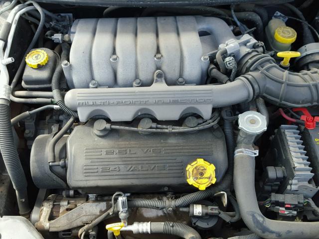 1B3EJ56H9YN108680 - 2000 DODGE STRATUS ES BLACK photo 7