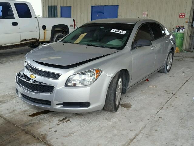 1G1ZB5E14BF229404 - 2011 CHEVROLET MALIBU LS GRAY photo 2