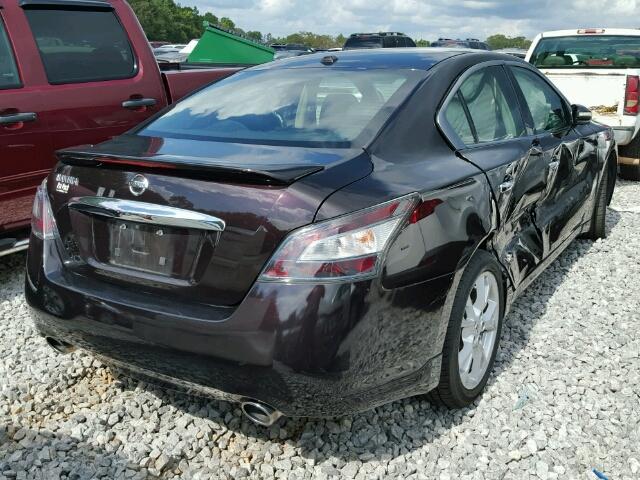 1N4AA5AP3CC840809 - 2012 NISSAN MAXIMA S كستنائي صورة 4