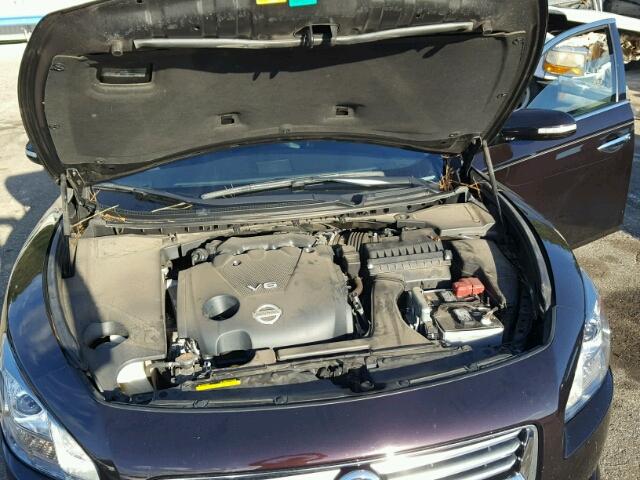 1N4AA5AP3CC840809 - 2012 NISSAN MAXIMA S كستنائي صورة 7