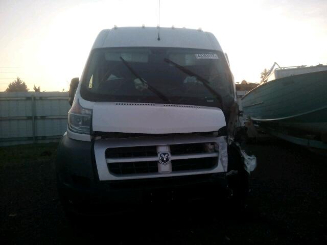 3C6TRVDG9EE125169 - 2014 RAM PROMASTER WHITE photo 10