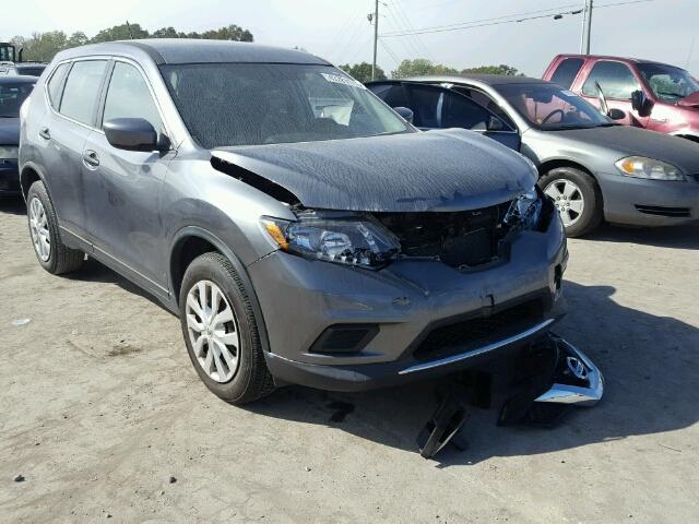 5N1AT2MT2GC739919 - 2016 NISSAN ROGUE S GRAY photo 1