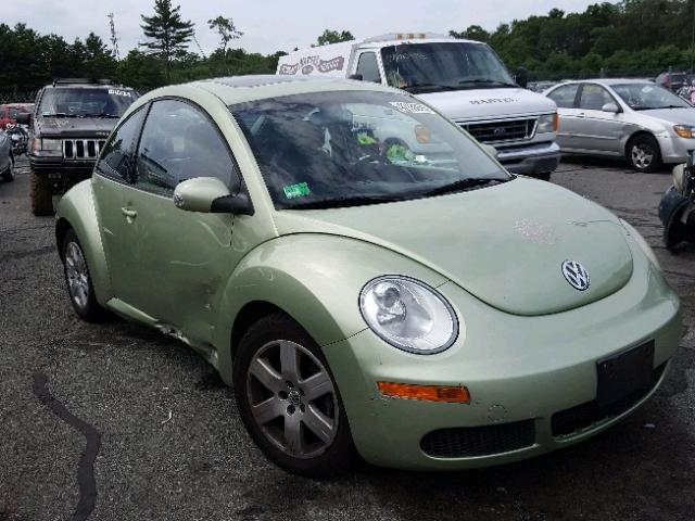3VWRG31CX7M518909 - 2007 VOLKSWAGEN NEW BEETLE მწვანე ფოტო 1