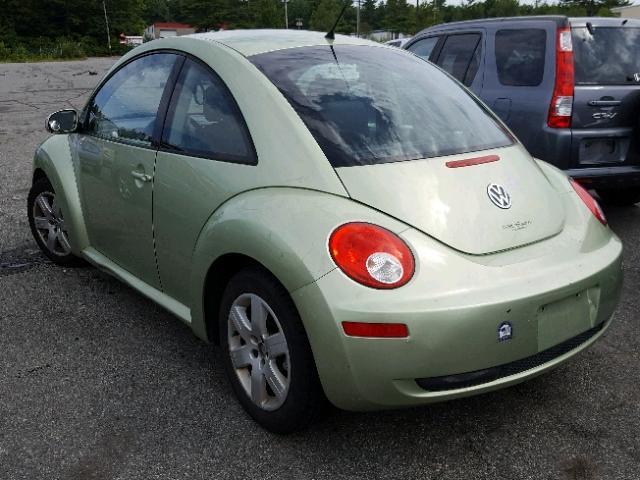 3VWRG31CX7M518909 - 2007 VOLKSWAGEN NEW BEETLE მწვანე ფოტო 3
