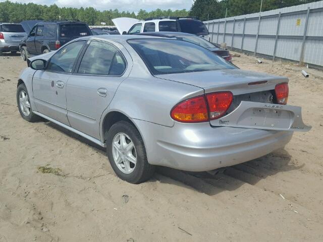 1G3NL52FX3C140426 - 2003 OLDSMOBILE ALERO GL SILVER photo 3