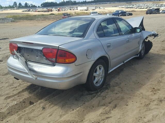 1G3NL52FX3C140426 - 2003 OLDSMOBILE ALERO GL SILVER photo 4