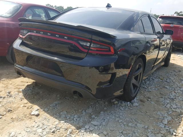 2C3CDXL91JH246982 - 2018 DODGE CHARGER SR BLACK photo 4