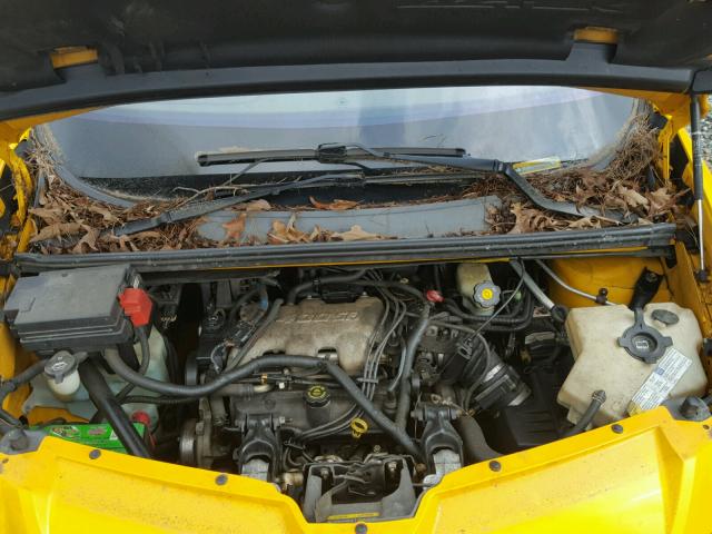 3G7DA03E32S564614 - 2002 PONTIAC AZTEK YELLOW photo 7