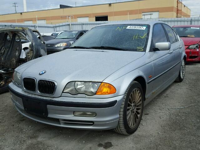 WBAAV53461JS97074 - 2001 BMW 330 XI SILVER photo 2