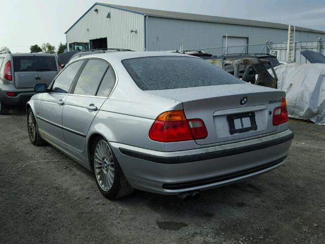 WBAAV53461JS97074 - 2001 BMW 330 XI SILVER photo 3