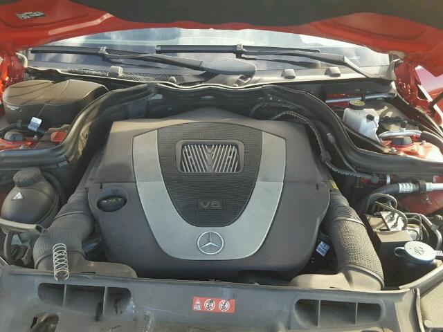 WDDGF81X99R070991 - 2009 MERCEDES-BENZ C 300 4MAT RED photo 7