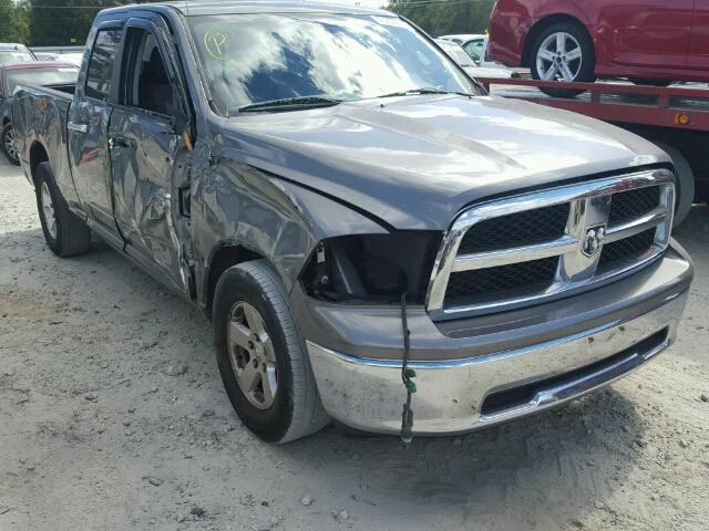 1D7RB1GP4AS132393 - 2010 DODGE RAM 1500 GRAY photo 1