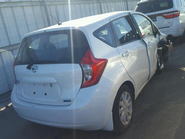 3N1CE2CPXEL427685 - 2014 NISSAN VERSA NOTE WHITE photo 4