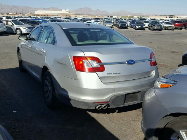 1FAHP2DW7BG173359 - 2011 FORD TAURUS SE SILVER photo 3