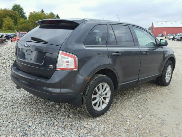 2FMDK48C97BA71364 - 2007 FORD EDGE GRAY photo 4