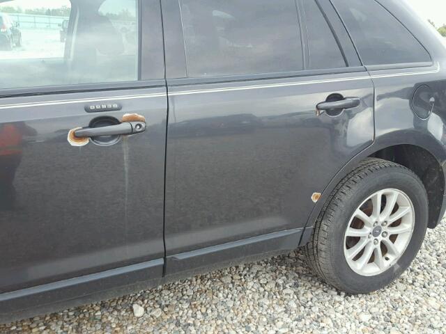 2FMDK48C97BA71364 - 2007 FORD EDGE GRAY photo 9