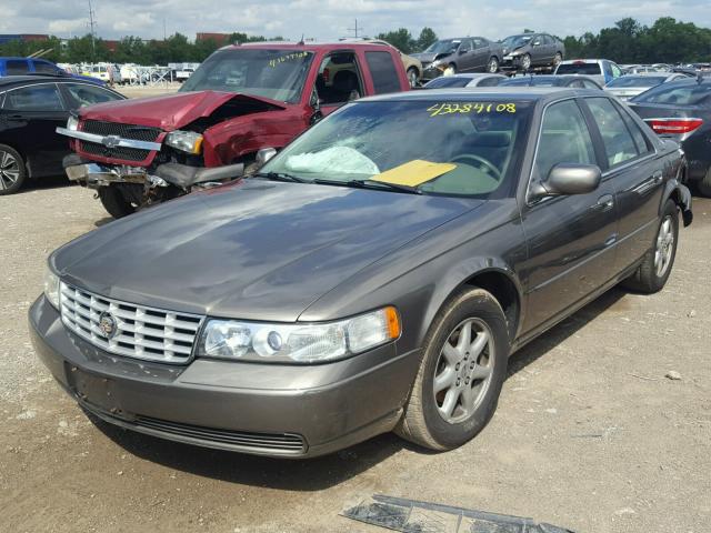 1G6KS54Y91U301038 - 2001 CADILLAC SEVILLE SL BEIGE photo 2