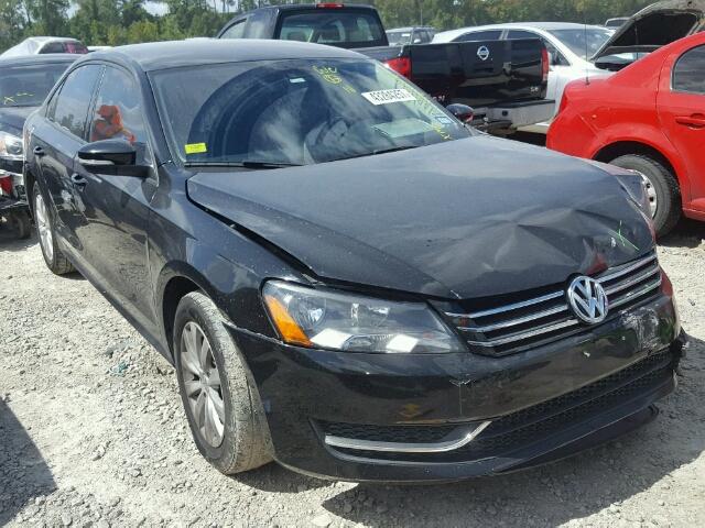 1VWAT7A31EC063804 - 2014 VOLKSWAGEN PASSAT S Սև լուսանկար 1