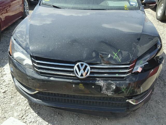 1VWAT7A31EC063804 - 2014 VOLKSWAGEN PASSAT S Սև լուսանկար 7