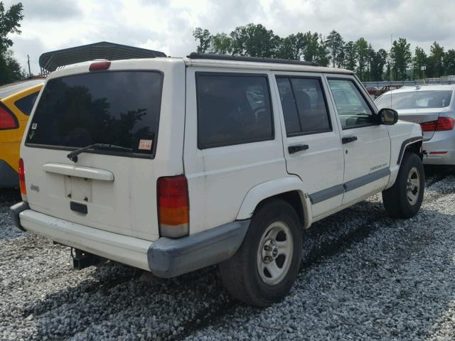 1J4FF68S0XL649785 - 1999 JEEP CHEROKEE S WHITE photo 4