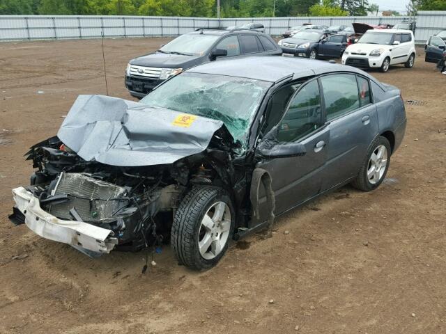 1G8AL55F97Z171741 - 2007 SATURN ION LEVEL GRAY photo 2