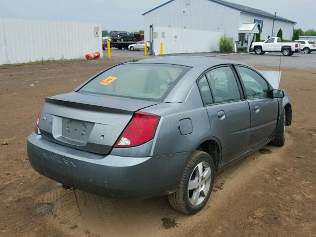 1G8AL55F97Z171741 - 2007 SATURN ION LEVEL GRAY photo 4