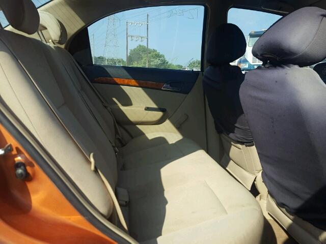 KL1TD56618B044946 - 2008 CHEVROLET AVEO BASE Қызғылт сары фото 6