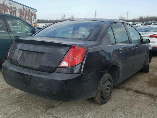 1G8AJ52F95Z133336 - 2005 SATURN ION LEVEL BLACK photo 4