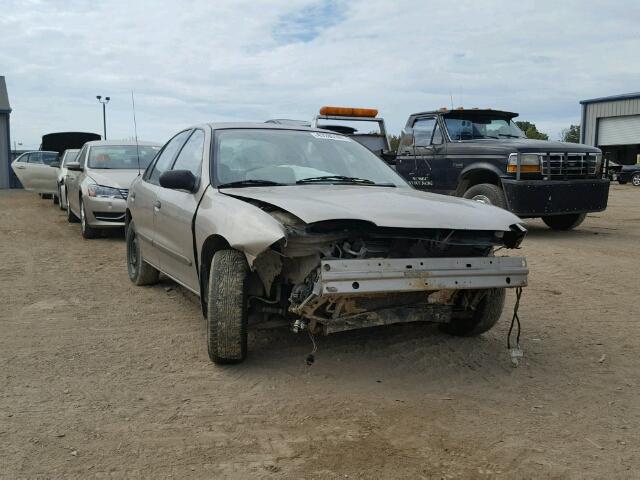 1G1JC52F437267463 - 2003 CHEVROLET CAVALIER TAN photo 1