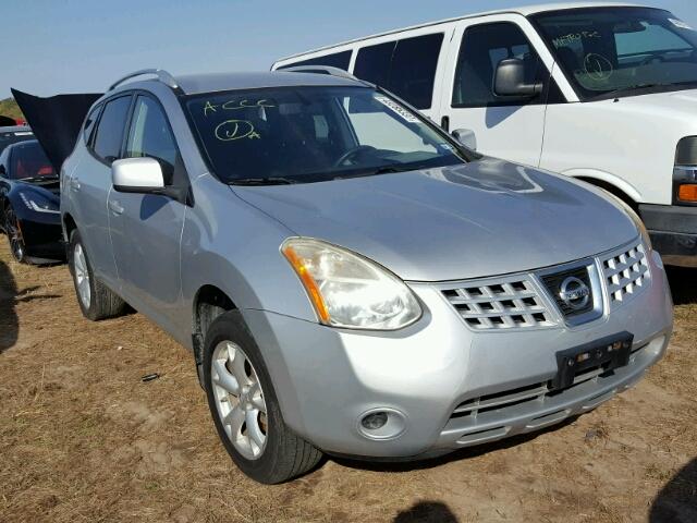 JN8AS58T48W307050 - 2008 NISSAN ROGUE S SILVER photo 1