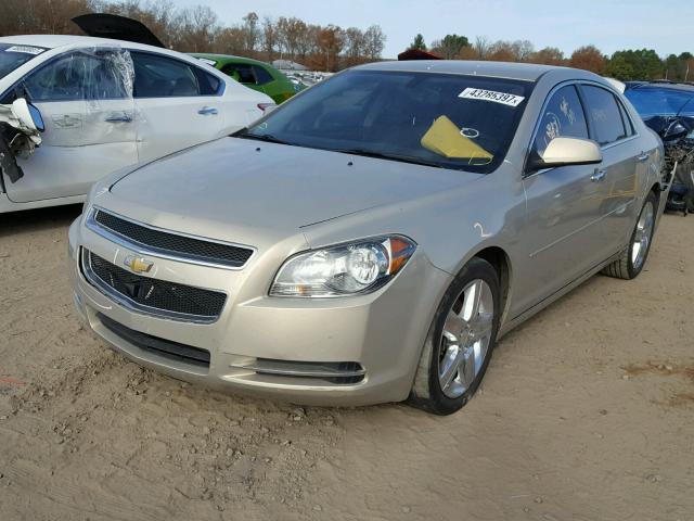 1G1ZC5E04CF315625 - 2012 CHEVROLET MALIBU 1LT TAN photo 2