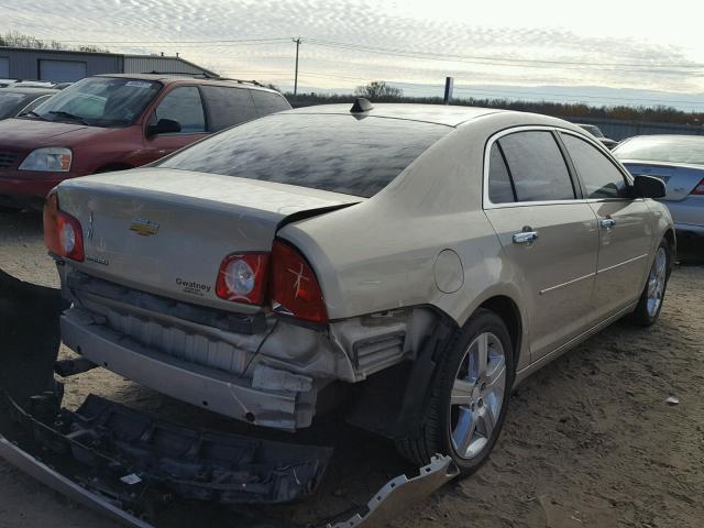 1G1ZC5E04CF315625 - 2012 CHEVROLET MALIBU 1LT TAN photo 4