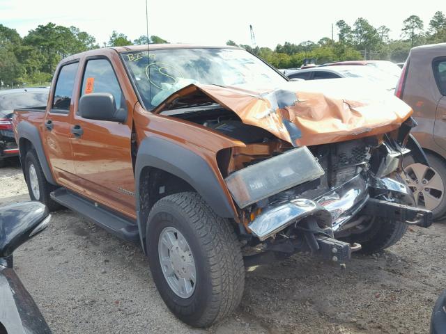 1GCDS136958152773 - 2005 CHEVROLET COLORADO ORANGE photo 1