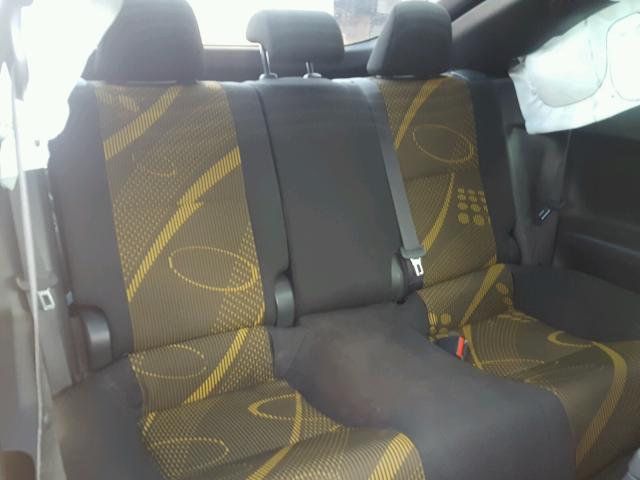 JTKJF5C76C3023044 - 2012 TOYOTA SCION TC 黄色 照片 6