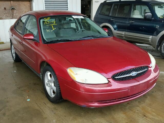 1FAFP55U03A271868 - 2003 FORD TAURUS SES BURGUNDY photo 1