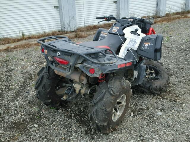 3JBLWAT25HJ000815 - 2017 CAN-AM OUTLANDER BLACK photo 4