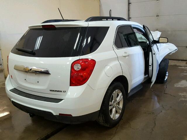 2GNALBEK2F1131890 - 2015 CHEVROLET EQUINOX LT WHITE photo 4